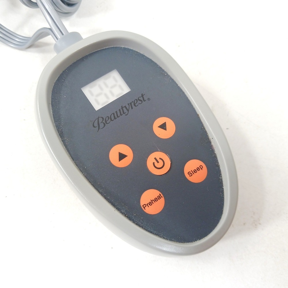 Beautyrest Electric Heated Blanket Controller Replacement SCEB 2.6.1 Gray Remote - Picture 2 of 5
